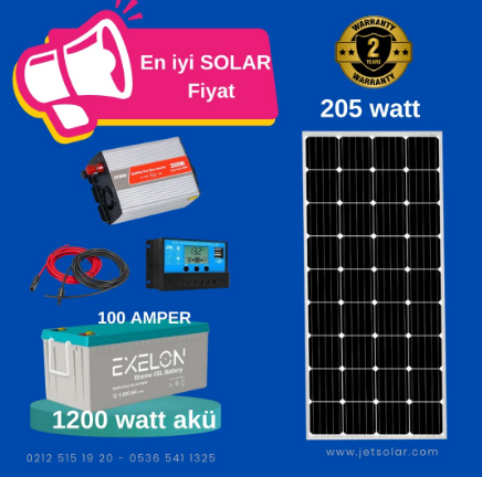 Lexron 300 watt solar paket