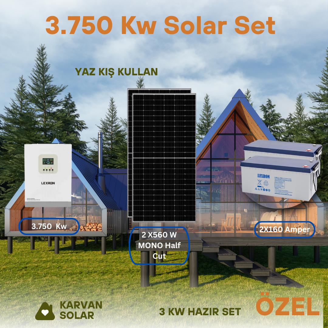 3 Kw Solar Paket 3. 750 kw